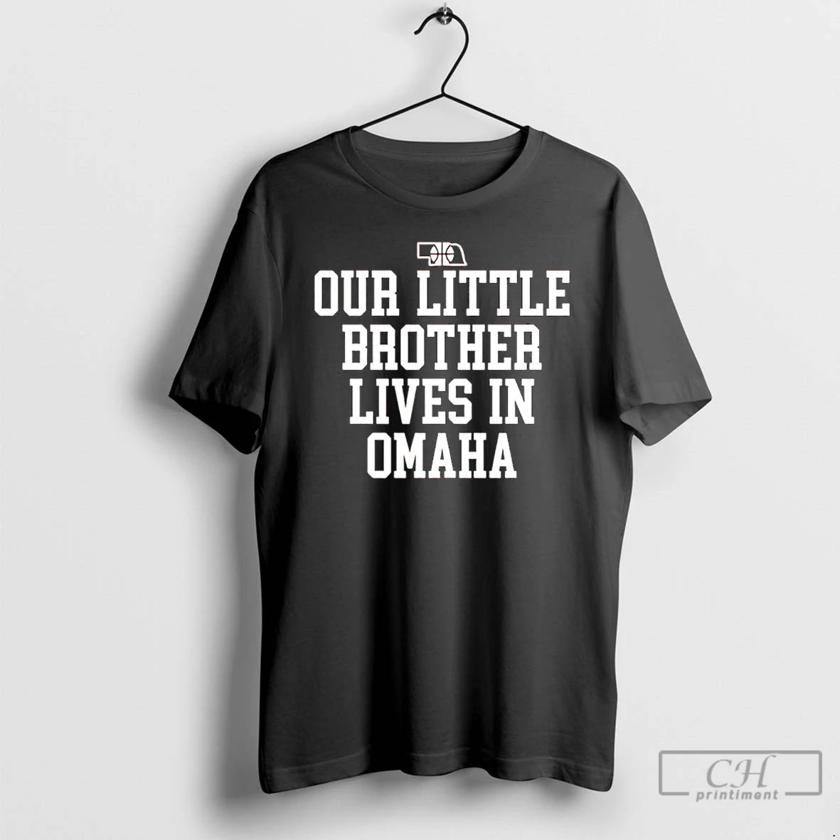 Premium Nebraska Rivalry Our Little Brother Lives In Omaha T-Shirts, Hoodie, Sweatshirt | InkRitualCo.com