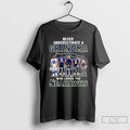 Premium Never Underestimate A Grandma Who Loves The Seahawks Coach And Four Player Signatures T-Shirts, Hoodie, Sweatshirt