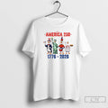 Premium New America 250 Funny Patriotic Duck 1776 2026 T-Shirts, Hoodie, Sweatshirt | InkRitualCo.com