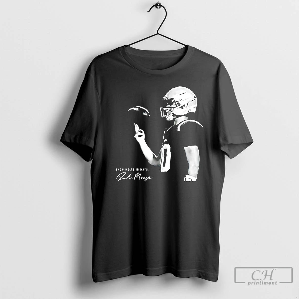 Premium New England Football Maye Snow Melts In Mays T-Shirts, Hoodie, Sweatshirt | InkRitualCo.com