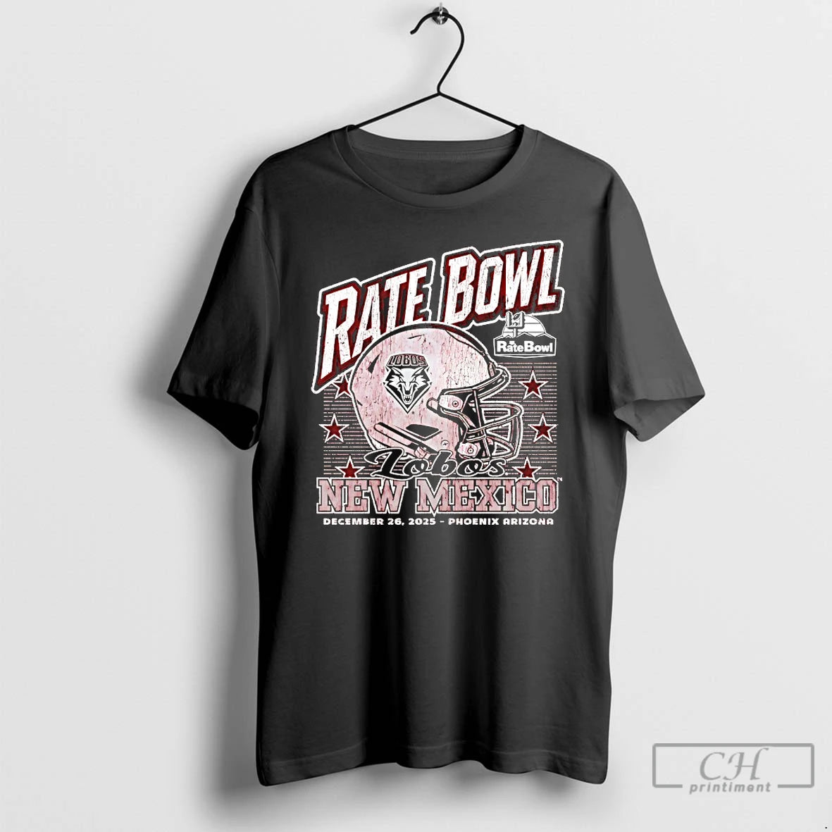 Premium New Mexico Lobos 2025 Rate Bowl Phoenix Arizona T-Shirts, Hoodie, Sweatshirt | InkRitualCo.com