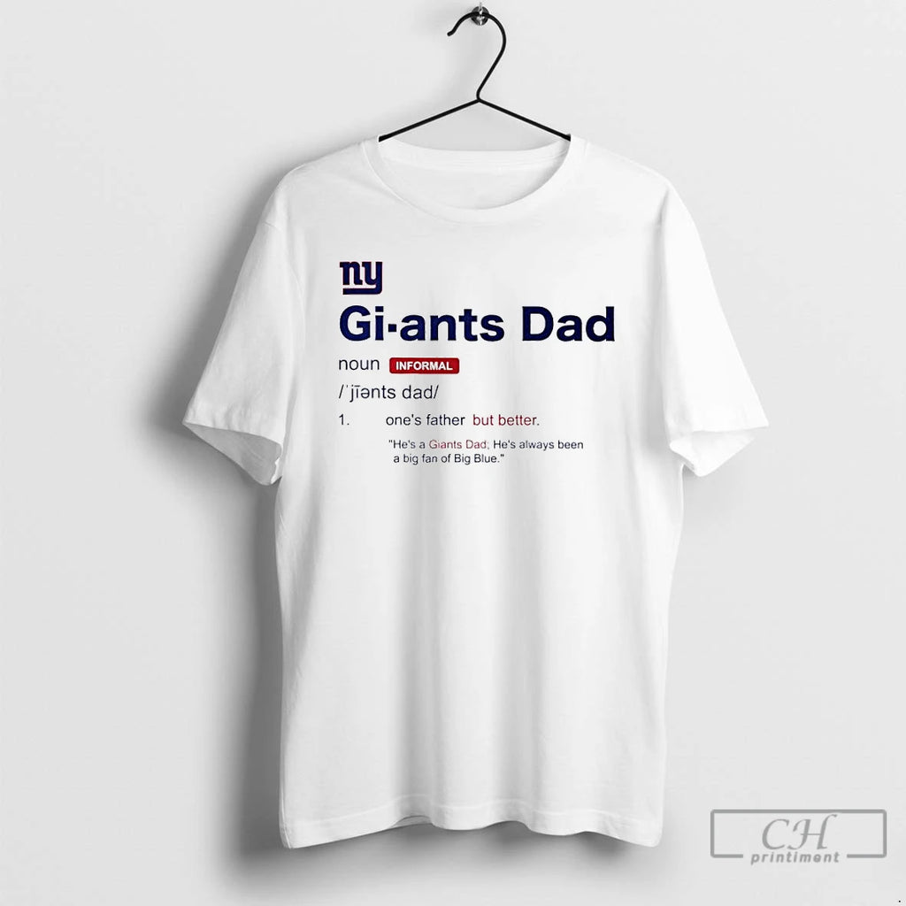 Premium New York Giants Dad Definition Ornaments T Shirts Hoodie, Sweatshirt | InkRitualCo.com