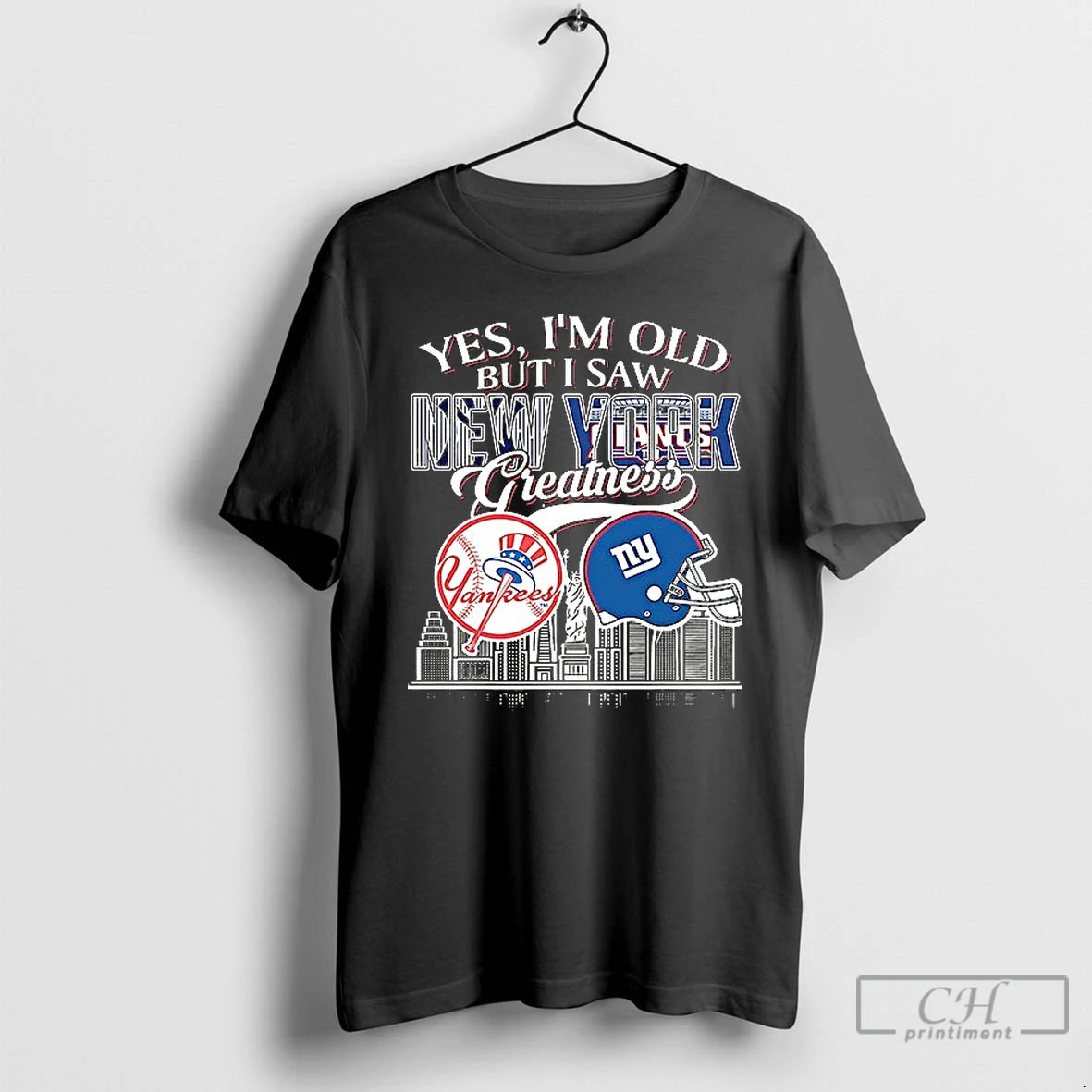 Premium New York Yankees And New York Giants Yes Im Old But I Saw New T-Shirts, Hoodie, Sweatshirt | InkRitualCo.com