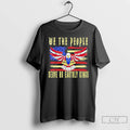 Premium No Kings In America We The People Serve No Earthly Kings T Shirts Hoodie, Sweatshirt | InkRitualCo.com
