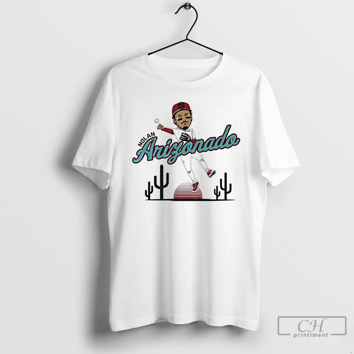 Premium Nolan Arenado Arizona Diamondbacks Baseball Player Caricature T-Shirts, Hoodie, Sweatshirt | InkRitualCo.com