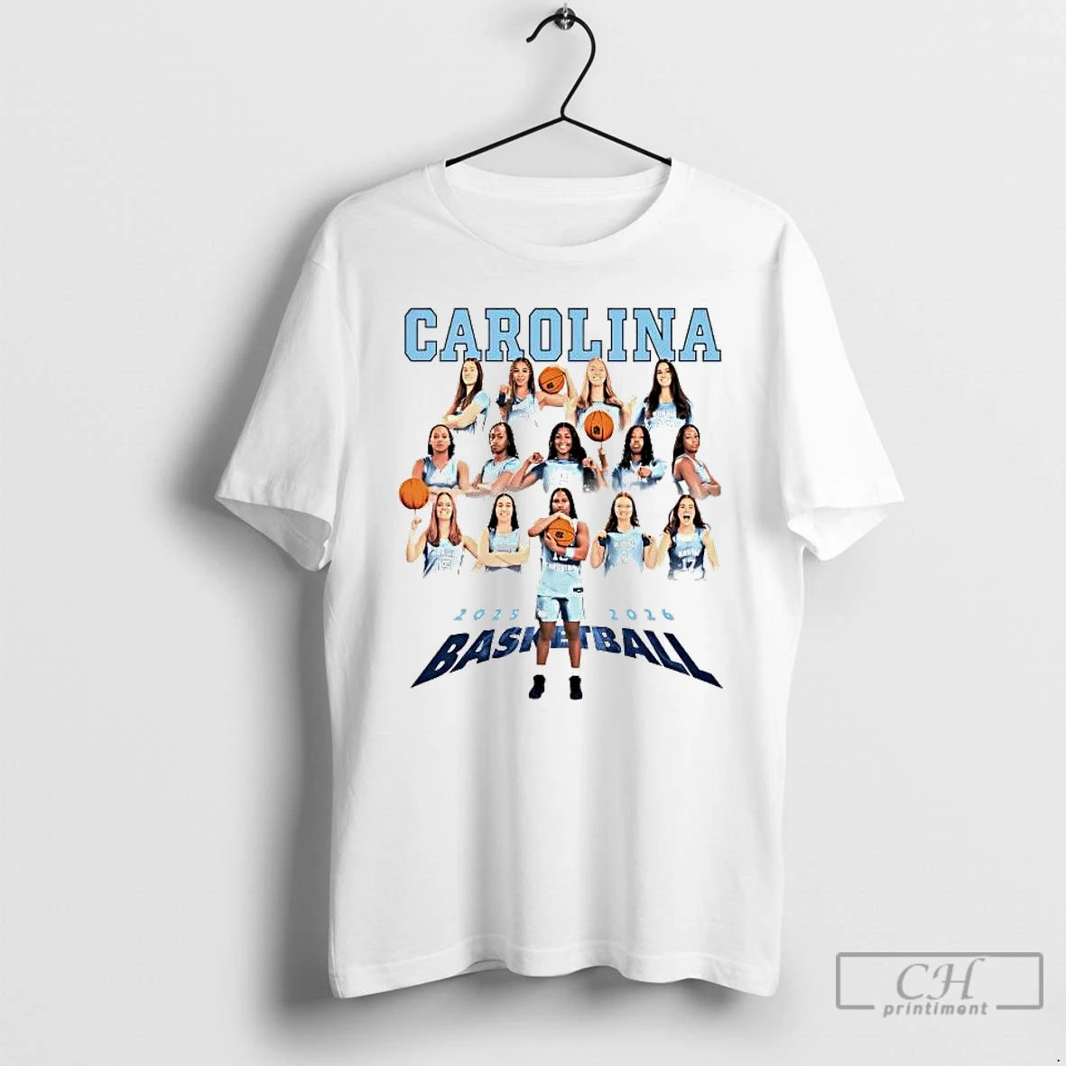 Premium North Carolina Womens Basketball 2026 Team Players T-Shirts, Hoodie, Sweatshirt | InkRitualCo.com