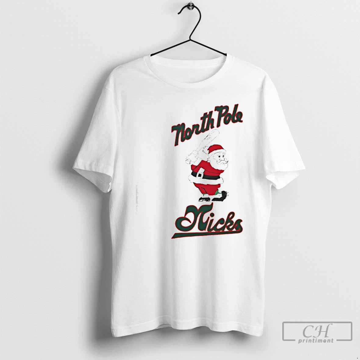 Premium North Pole Nicks Santa Christmas T-Shirts, Hoodie, Sweatshirt | InkRitualCo.com