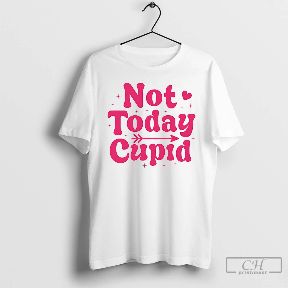 Premium Not Today Cupid Valentine T-Shirts, Hoodie, Sweatshirt | InkRitualCo.com