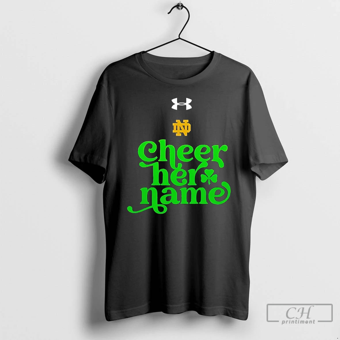 Premium Notre Dame Basketball Cheer Her Name T-Shirts, Hoodie, Sweatshirt | InkRitualCo.com