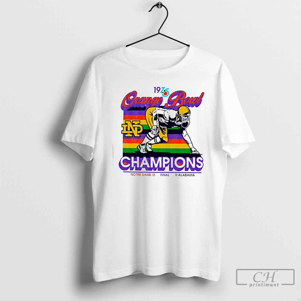 Premium Notre Dame Fighting Irish Orange Bowl History Champions T-Shirts, Hoodie, Sweatshirt | InkRitualCo.com