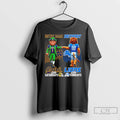 Premium Notre Dame Fighting Irish On Saturdays Vs Detroit Lions On Sundays Mascot Skyline T-Shirts, Hoodie, Sweatshirt