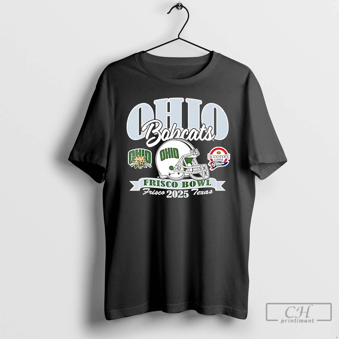 Premium Ohio Bobcats 2025 Frisco Bowl Texas T-Shirts, Hoodie, Sweatshirt | InkRitualCo.com
