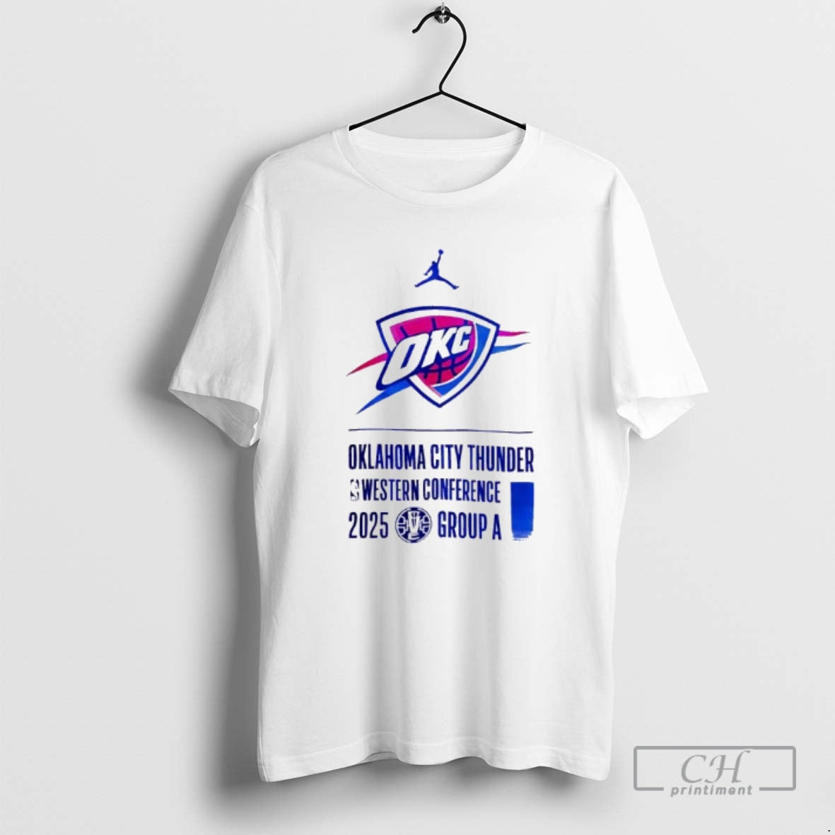 Premium Oklahoma City Thunder Western Conference 2025 Group A Jersey Shirt Sweater Hoodie, Sweatshirt | InkRitualCo.com