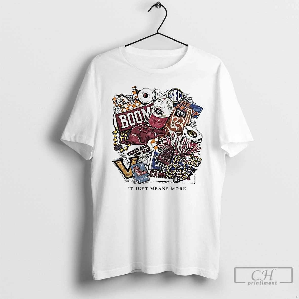 Premium Ole Miss Sec Gameday It Just M Eans More Ornaments T Shirts Hoodie, Sweatshirt | InkRitualCo.com