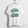 Premium Once A Gooner Always A Gooner Graphic Shirt Sweater Hoodie, Sweatshirt | InkRitualCo.com