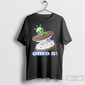 Premium Oreo 51 Alien Cookie Area 51 And Ufo Fan T-Shirts, Hoodie, Sweatshirt | InkRitualCo.com