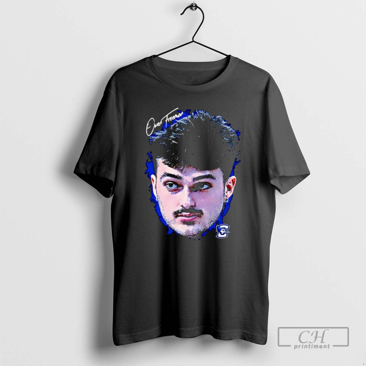 Premium Owen Freeman Creighton Basketball Game Face Christmas Shirt Sweater Hoodie, Sweatshirt | InkRitualCo.com