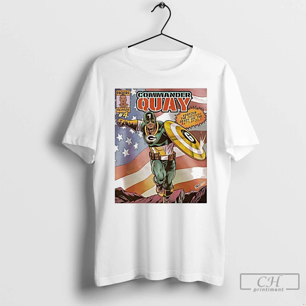 Premium Packers Commander Quay Walker T-Shirts, Hoodie, Sweatshirt | InkRitualCo.com