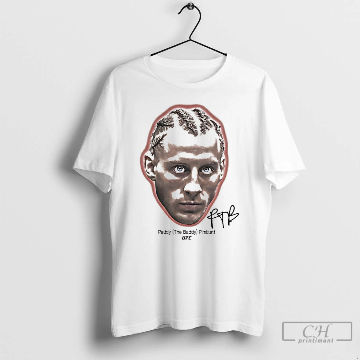 Premium Paddy Pimblett Staredown The Baddy Signature T-Shirts, Hoodie, Sweatshirt | InkRitualCo.com