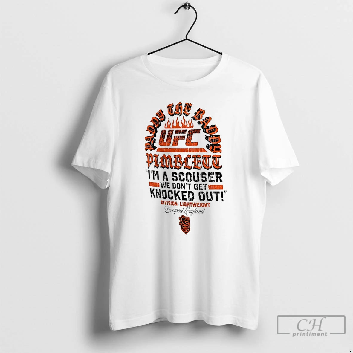 Premium Paddy Pimblett Ufc Im A Scouser We Dont Get Knocked Out T Shirts Sweater Hoodie, Sweatshirt | InkRitualCo.com