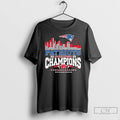 Premium Patriots 2025 Afc East Division Champions Skyline Name Palyers T-Shirts, Hoodie, Sweatshirt | InkRitualCo.com