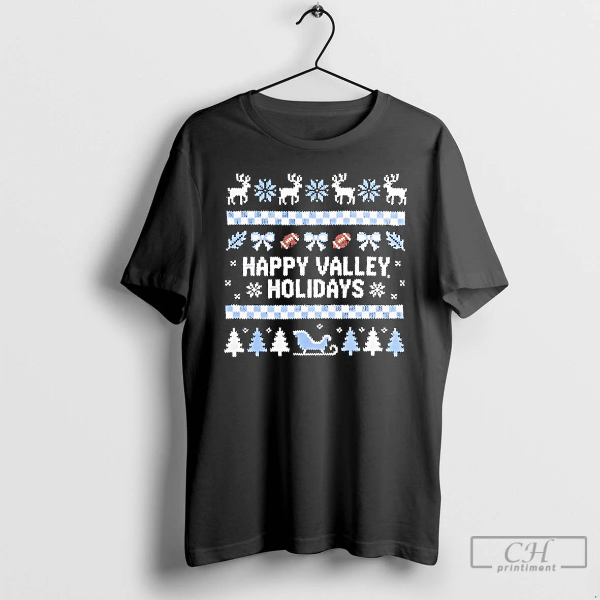 Premium Penn State Happy Valley Holidays Christmas T-Shirts, Hoodie, Sweatshirt | InkRitualCo.com