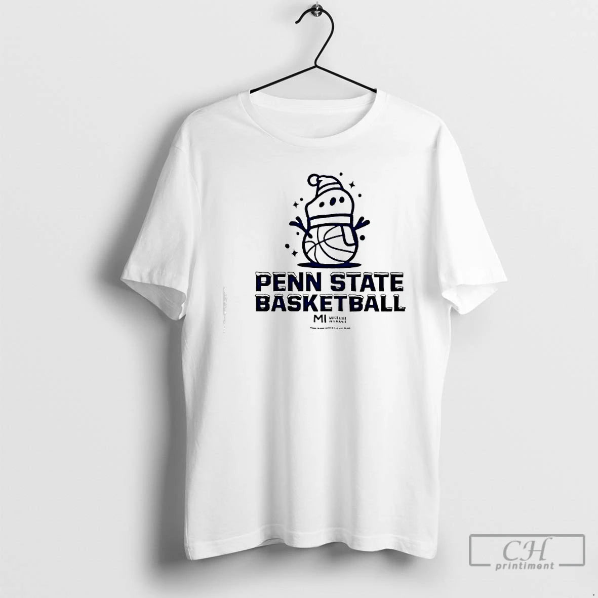 Premium Penn State Basketball Snowman Graphic T-Shirts, Hoodie, Sweatshirt | InkRitualCo.com