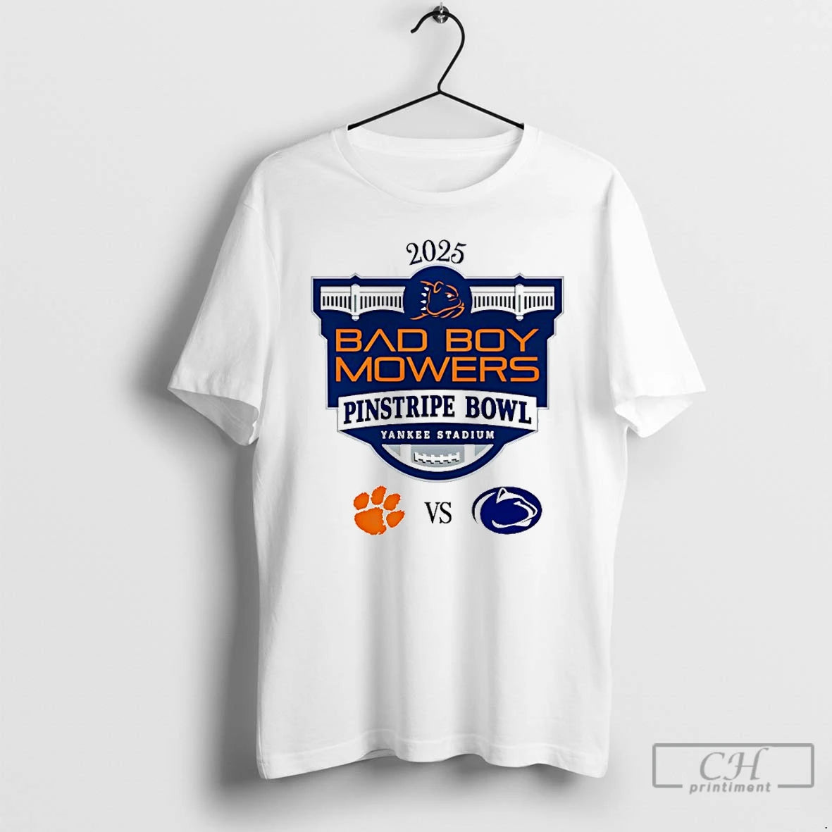Premium Pinstripe Bowl 2025 Penn State Vs Clemson T-Shirts, Hoodie, Sweatshirt | InkRitualCo.com