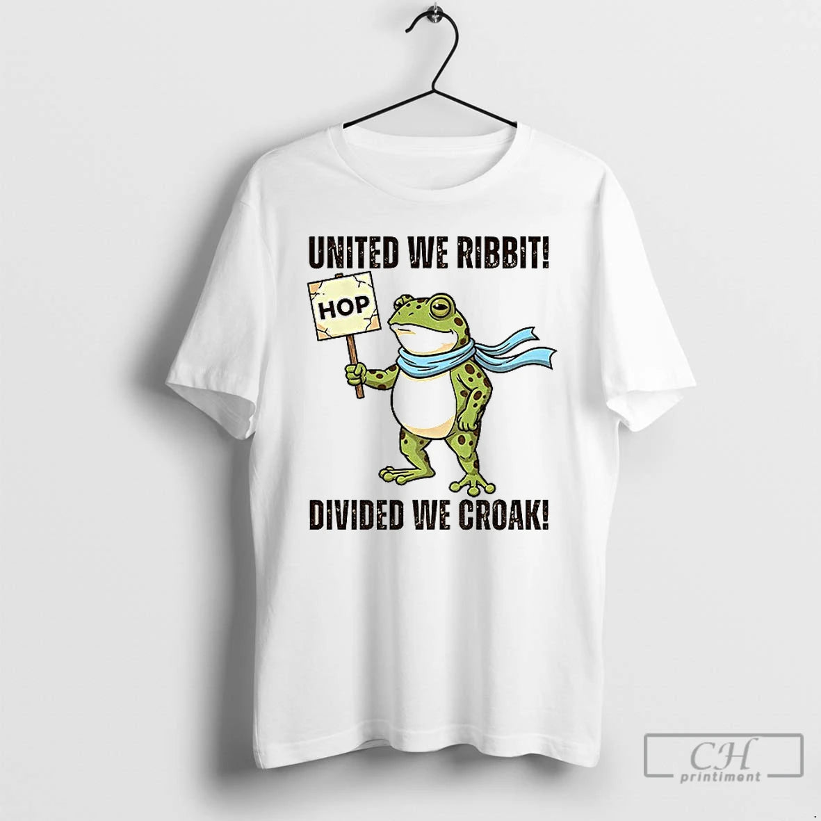 Premium Portland Frog 2025 Hop United We Ribbit Divided We Croak T Shirts Hoodie, Sweatshirt | InkRitualCo.com