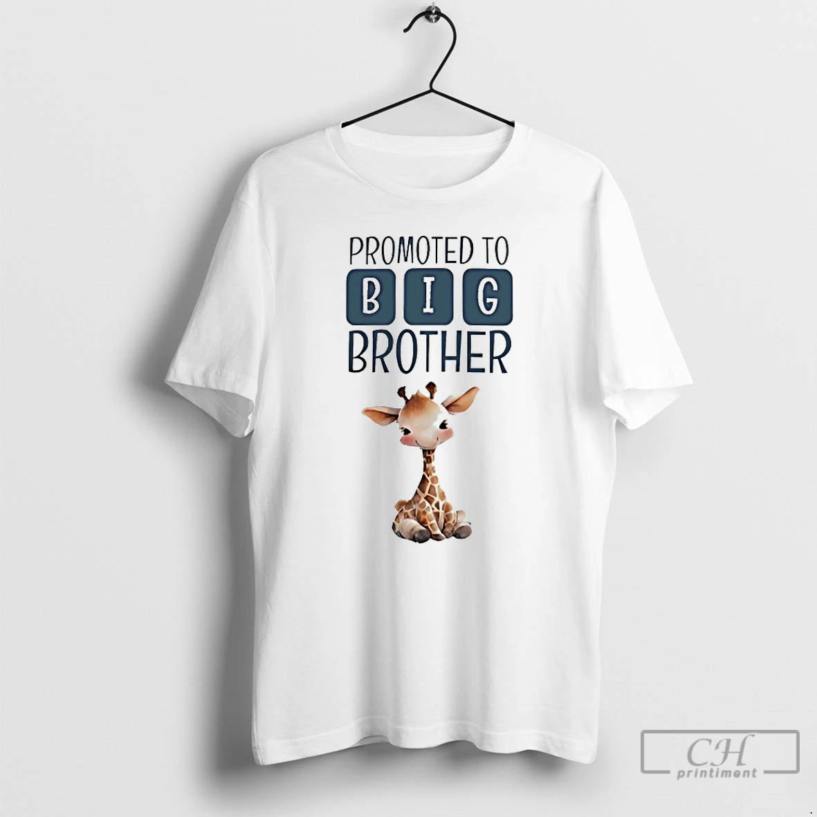 Premium Promoted To Big Brother Giraffe T-Shirts, Hoodie, Sweatshirt | InkRitualCo.com