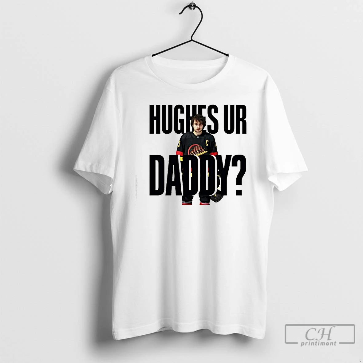 Premium Quinn Hughes Ur Daddy Graphic T-Shirts, Hoodie, Sweatshirt | InkRitualCo.com