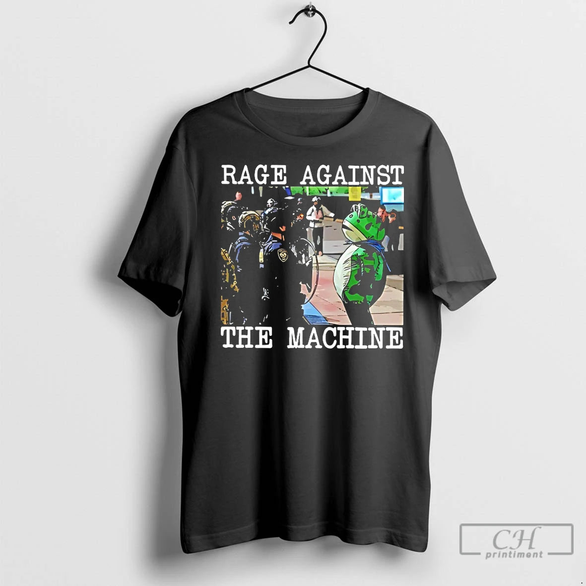 Premium Rage Against The Machine Portland Frog Protest T-Shirts, Hoodie, Sweatshirt | InkRitualCo.com