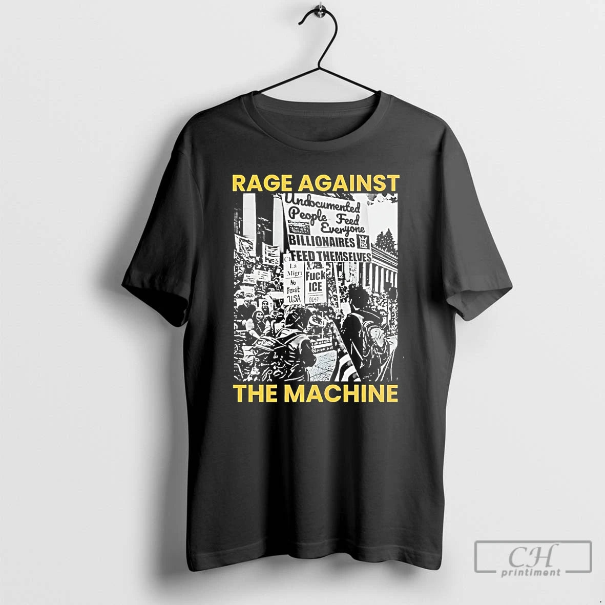 Premium Rage Against The Machine Protest Anti Ice T-Shirts, Hoodie, Sweatshirt | InkRitualCo.com