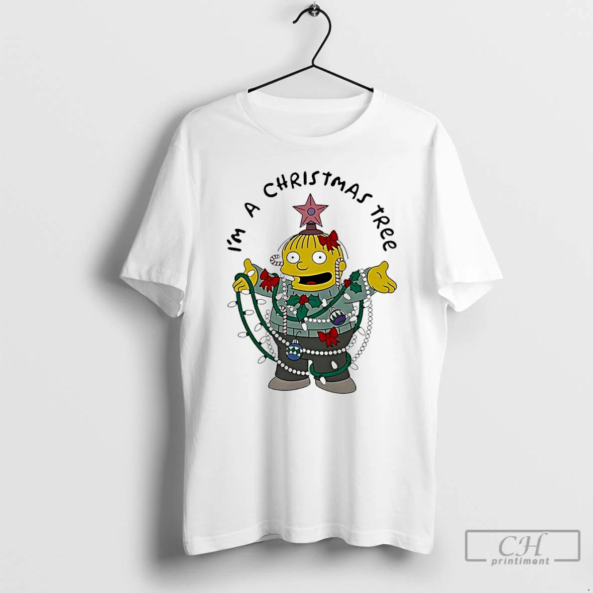 Premium Ralph Wiggum Im A Christmas Tree T-Shirts, Hoodie, Sweatshirt | InkRitualCo.com