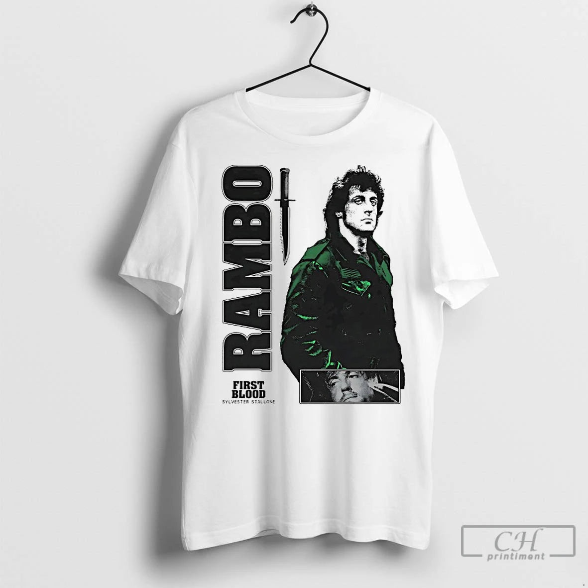 Premium Rambo First Blood Sylvester Stallone T-Shirts, Hoodie, Sweatshirt | InkRitualCo.com