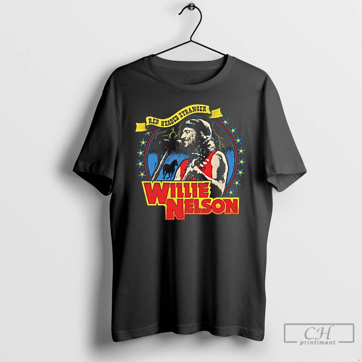 Premium Red Headed Stranger Willie Nelson T-Shirts, Hoodie, Sweatshirt | InkRitualCo.com