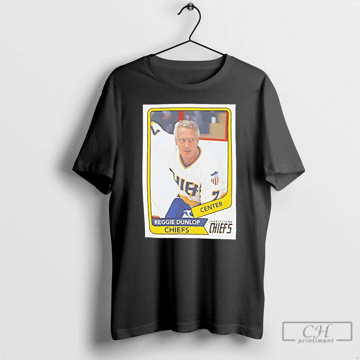 Premium Reggie Dunlop Hockey Card Movie Graphic T-Shirts, Hoodie, Sweatshirt | InkRitualCo.com