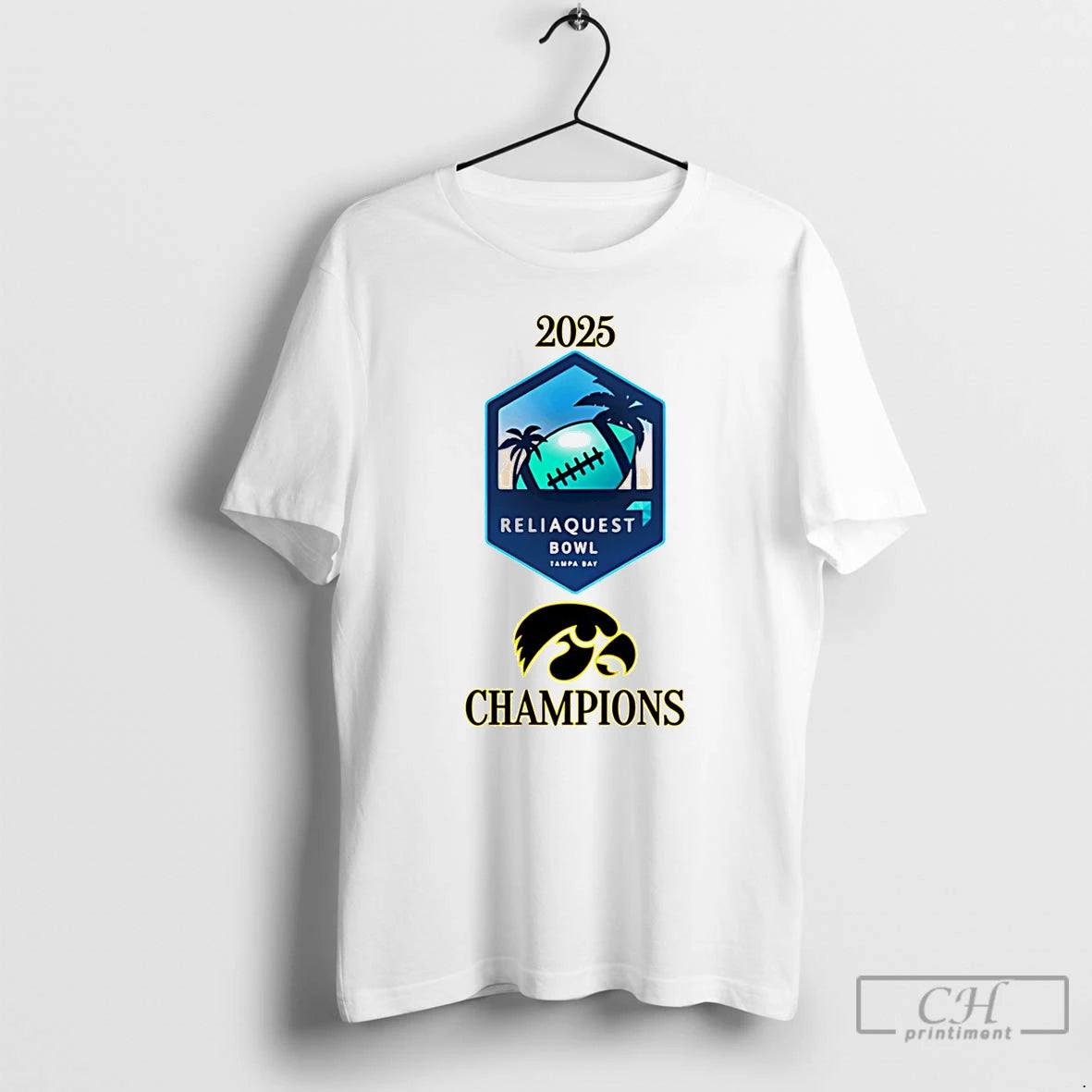 Premium Reliaquest Bowl Champions 2025 Iowa Football T-Shirts, Hoodie, Sweatshirt | InkRitualCo.com