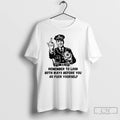 Premium Remember To Look Both Ways Before You Go Fuck Yourself Middle Finger T Shirts Hoodie, Sweatshirt | InkRitualCo.com