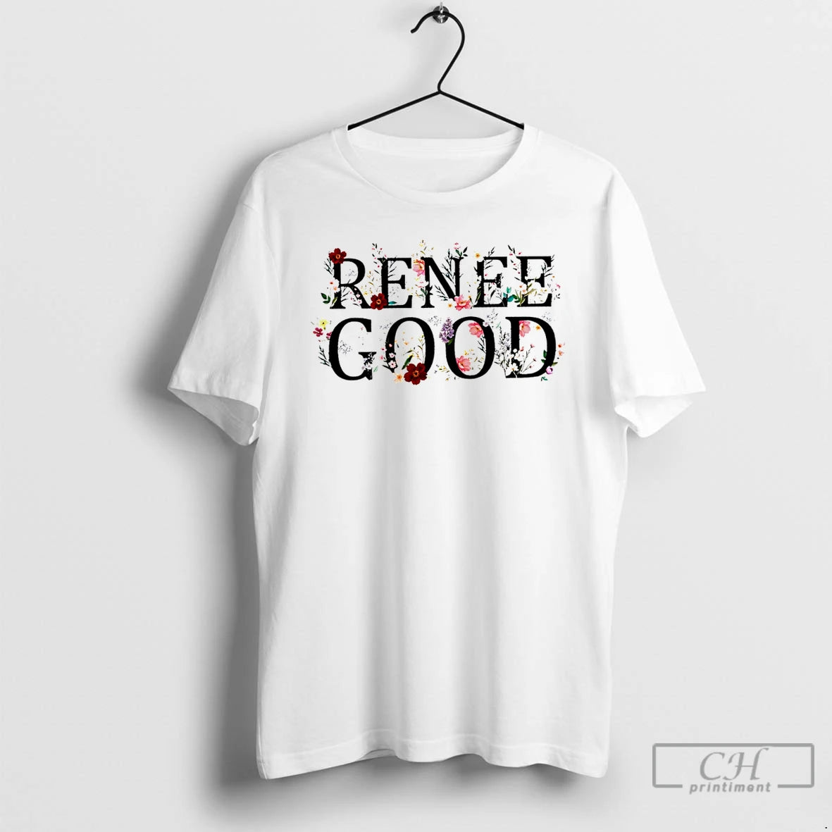 Premium Renee Good Minneapolis Protest Flowers T-Shirts, Hoodie, Sweatshirt | InkRitualCo.com