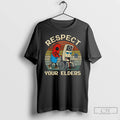 Premium Retro Gaming Funny Gamer Controller 80s Respect Your Elders T-Shirts, Hoodie, Sweatshirt | InkRitualCo.com