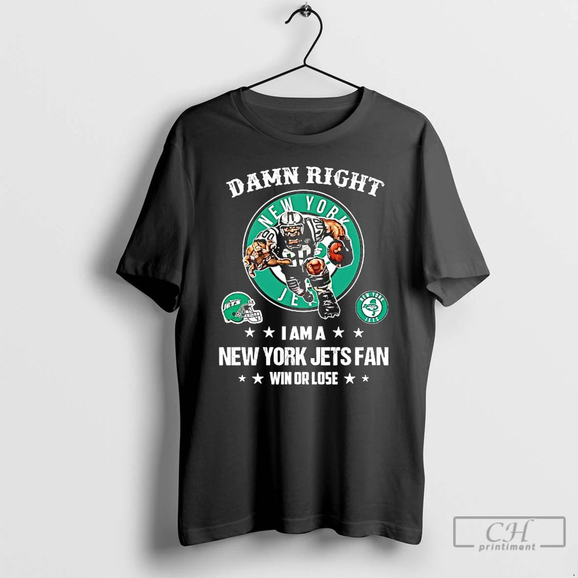 Premium Right I Am A New York Jets Fan Win Or Lose Merchandise T Shirts Hoodie, Sweatshirt | InkRitualCo.com