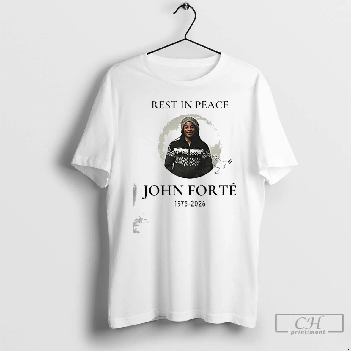 Premium Rip In Peace John Forte 1975 2026 T-Shirts, Hoodie, Sweatshirt | InkRitualCo.com