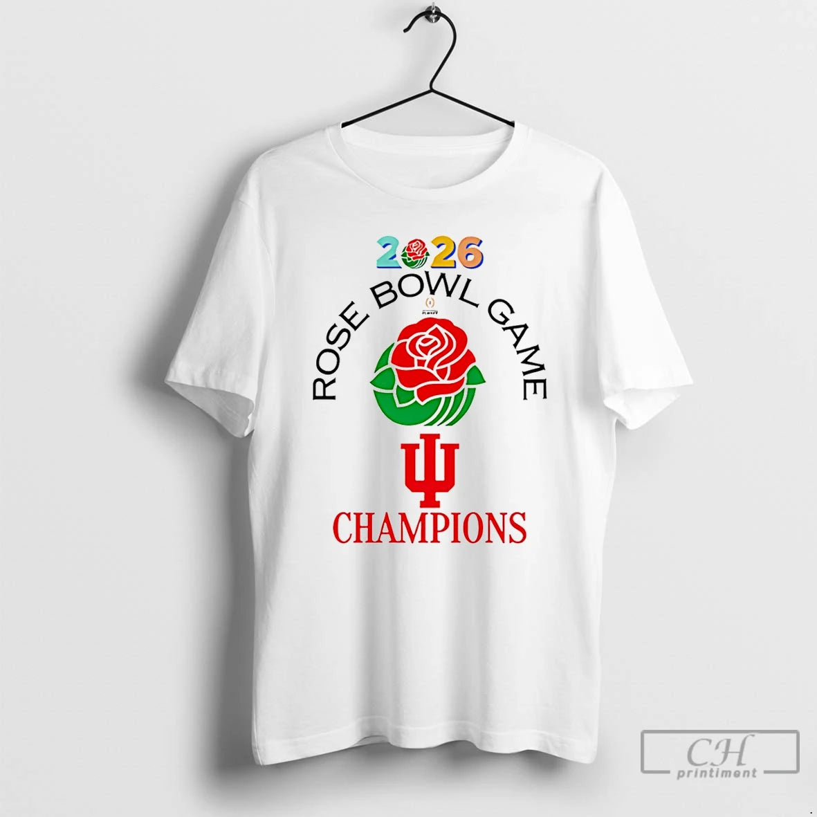 Premium Rose Bowl Game Champions 2026 Indiana Football T-Shirts, Hoodie, Sweatshirt | InkRitualCo.com