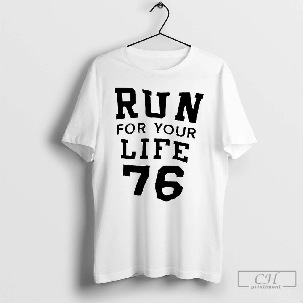 Premium Run For Your Life 76 Ceramic Ceramic And Classic Dad Cap T Shirts Hoodie, Sweatshirt | InkRitualCo.com