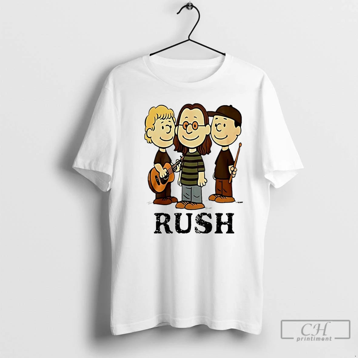 Premium Rush Band As Peanuts Christmas T-Shirts, Hoodie, Sweatshirt | InkRitualCo.com