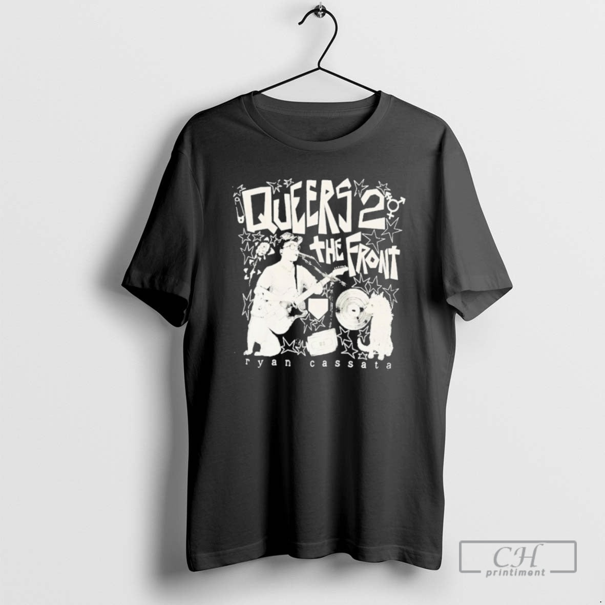 Premium Ryan Cassata Queers To The Front Shirt Sweater Hoodie, Sweatshirt | InkRitualCo.com