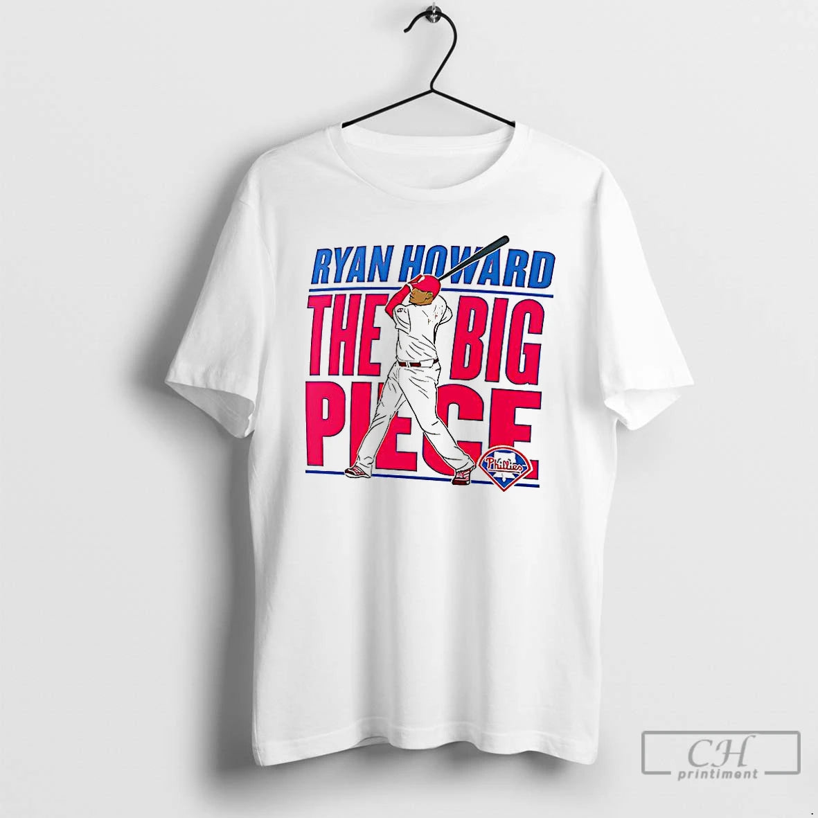 Premium Ryan Howard Philadelphia Phillies Baseball The Big Piece Player Graphic T Shirts Hoodie, Sweatshirt | InkRitualCo.com