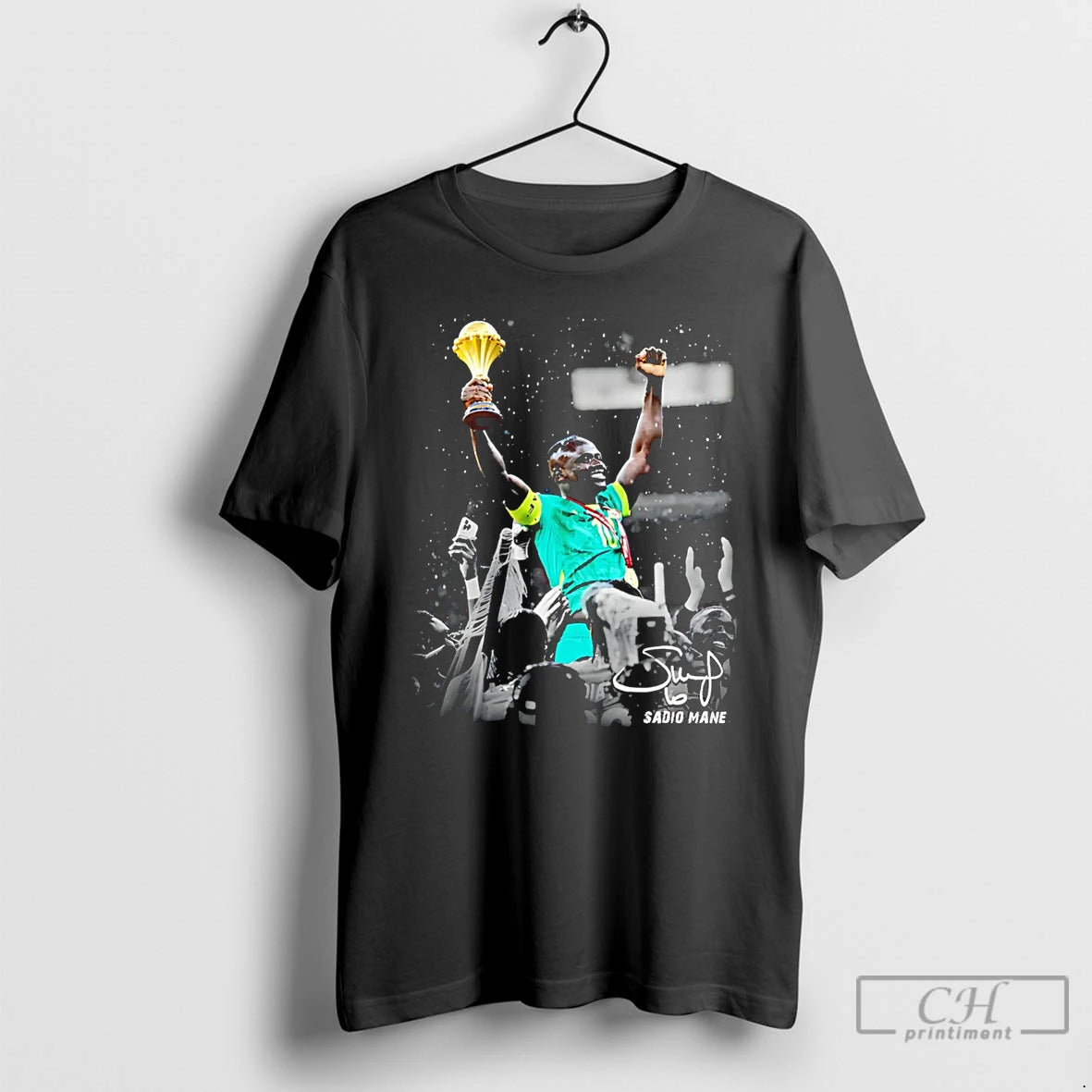Premium Sadio Mane Senegal Champions 2026 Trophy Signature T-Shirts, Hoodie, Sweatshirt | InkRitualCo.com