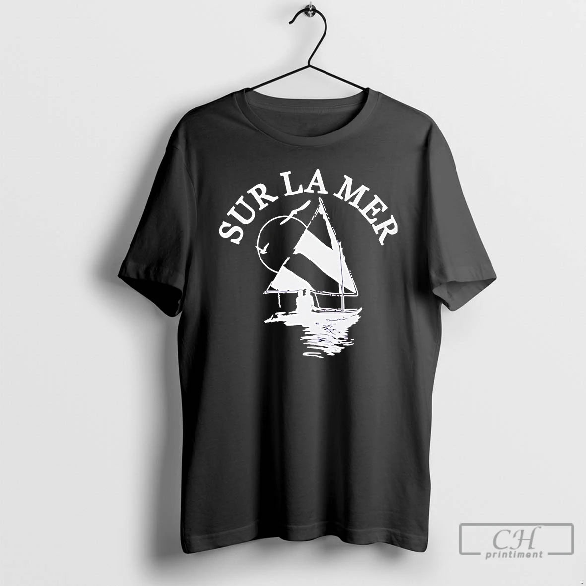 Premium Sailboat Sur La Mer T-Shirts, Hoodie, Sweatshirt | InkRitualCo.com